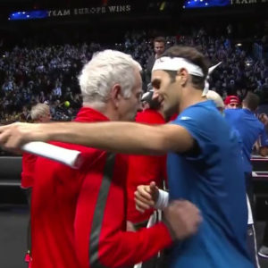 McEnroe and Federer