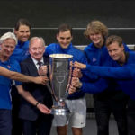 Laver Cup Trophy Ceremony